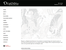 Tablet Screenshot of dupenny.com